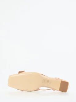 Konstantin Starke – Slingpumps aus Lackleder nude