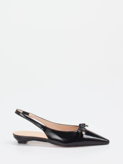 Konstantin Starke – Slingpumps aus Lammleder Schwarz