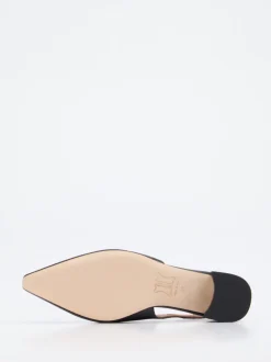 Konstantin Starke – Slingpumps aus Lammleder Schwarz