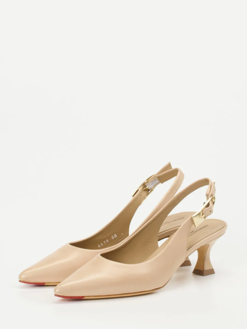 Konstantin Starke – Slingpumps aus Lammleder in Beige