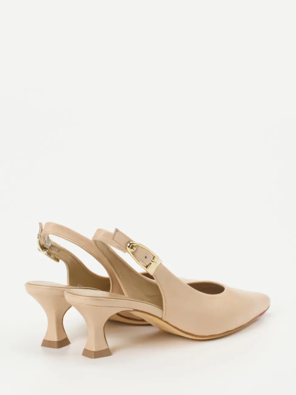 Konstantin Starke – Slingpumps aus Lammleder in Beige