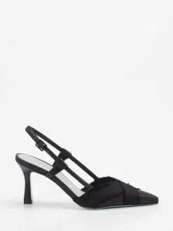 Konstantin Starke – Slingpumps aus strukturiertem Textil