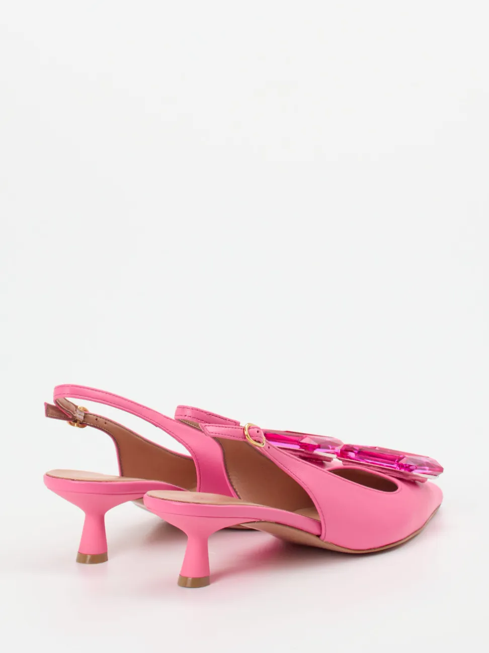 Konstantin Starke – Slingpumps aus Lammleder in Pink