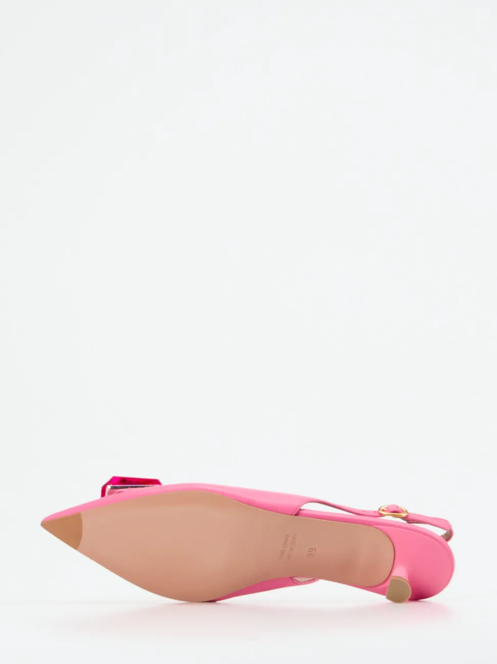 Konstantin Starke – Slingpumps aus Lammleder in Pink