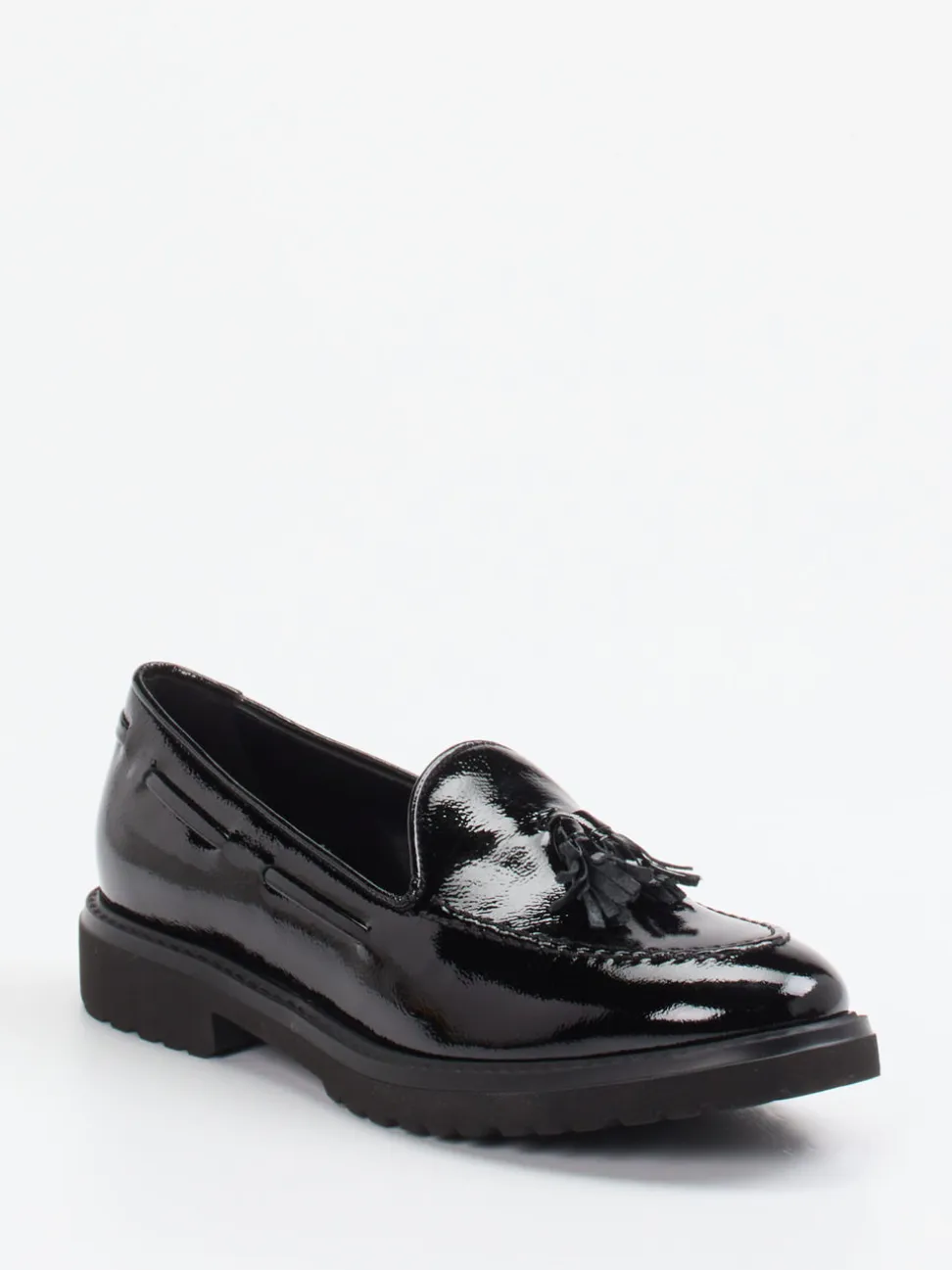 Konstantin Starke – Slipper aus Lackleder schwarz