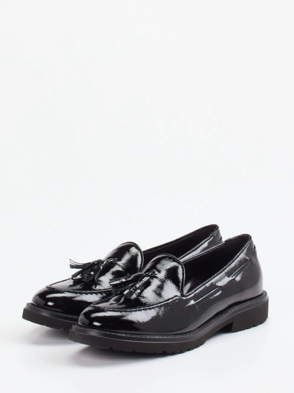 Konstantin Starke – Slipper aus Lackleder schwarz