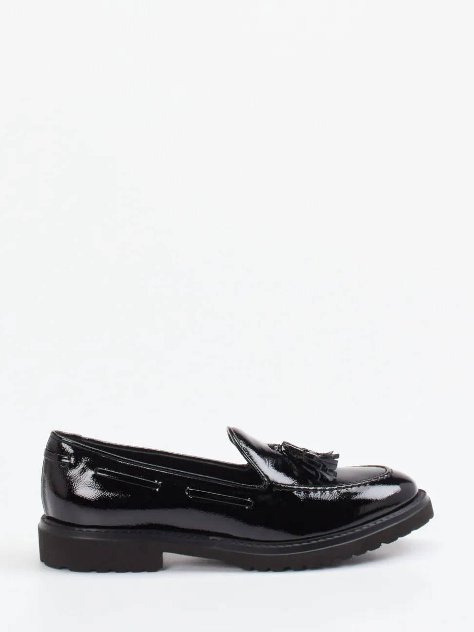 Konstantin Starke – Slipper aus Lackleder schwarz