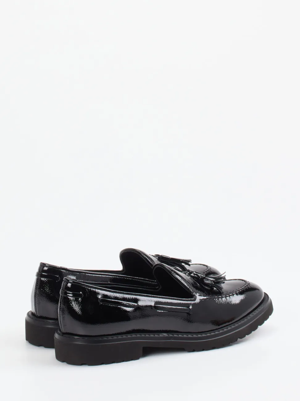 Konstantin Starke – Slipper aus Lackleder schwarz