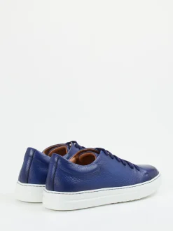 Konstantin Starke – Sneaker aus Elchleder Dunkelblau