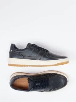 Konstantin Starke – Sneaker aus Kalbleder Dunkelblau