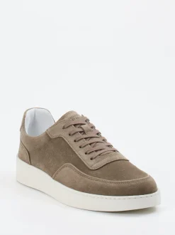 Konstantin Starke – Sneaker aus Veloursleder Taupe
