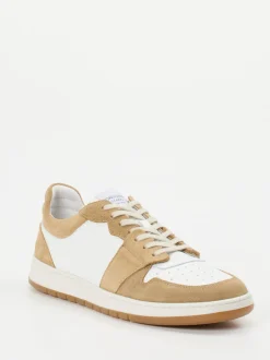 Konstantin Starke – Sneaker aus Kalbleder in Beige