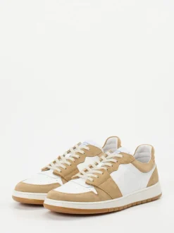 Konstantin Starke – Sneaker aus Kalbleder in Beige