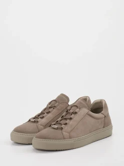 Konstantin Starke – Sneaker aus Veloursleder Taupe