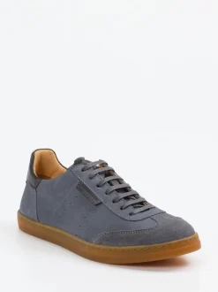 Konstantin Starke – Sneaker aus Veloursleder schiefergrau