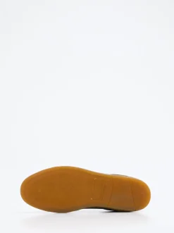 Konstantin Starke – Sneaker aus Veloursleder olivgrün