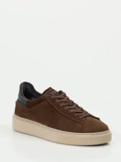 Konstantin Starke – Sneaker aus Veloursleder Braun