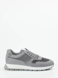 Konstantin Starke – Sneaker aus Veloursleder grau