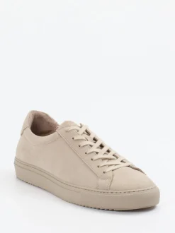 Konstantin Starke – Sneaker aus Veloursleder beige