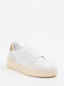 Konstantin Starke – Sneaker aus Kalbleder in Weiß