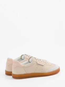 Konstantin Starke – Sneaker aus Velours- und Glattleder Beige