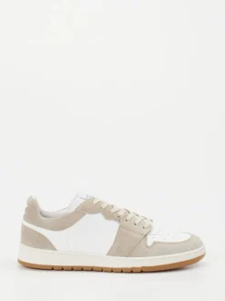 Konstantin Starke – Sneaker aus Kalbleder weiß