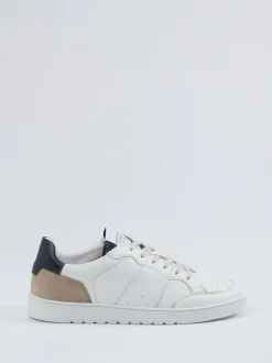 Konstantin Starke – Sneaker aus Kalbleder Offwhite