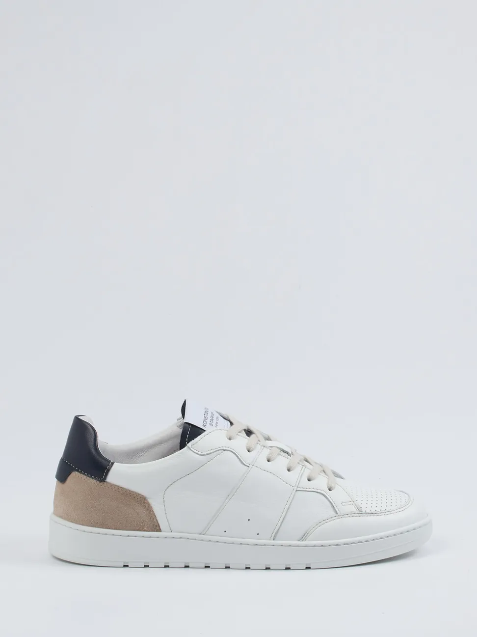 Konstantin Starke – Sneaker aus Kalbleder Offwhite