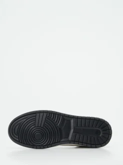 Konstantin Starke – Sneaker aus Kalbleder Offwhite-Schwarz