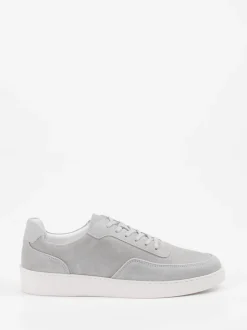 Konstantin Starke – Sneaker aus Veloursleder Grau