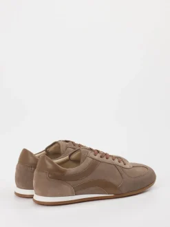 Konstantin Starke – Sneaker aus Veloursleder Taupe