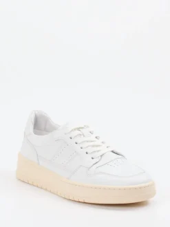 Konstantin Starke – Sneaker aus Kalbleder Weiß