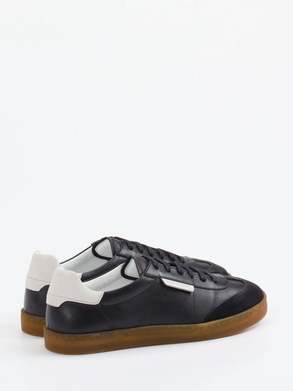 Konstantin Starke – Sneaker aus Velour/Leder Schwarz