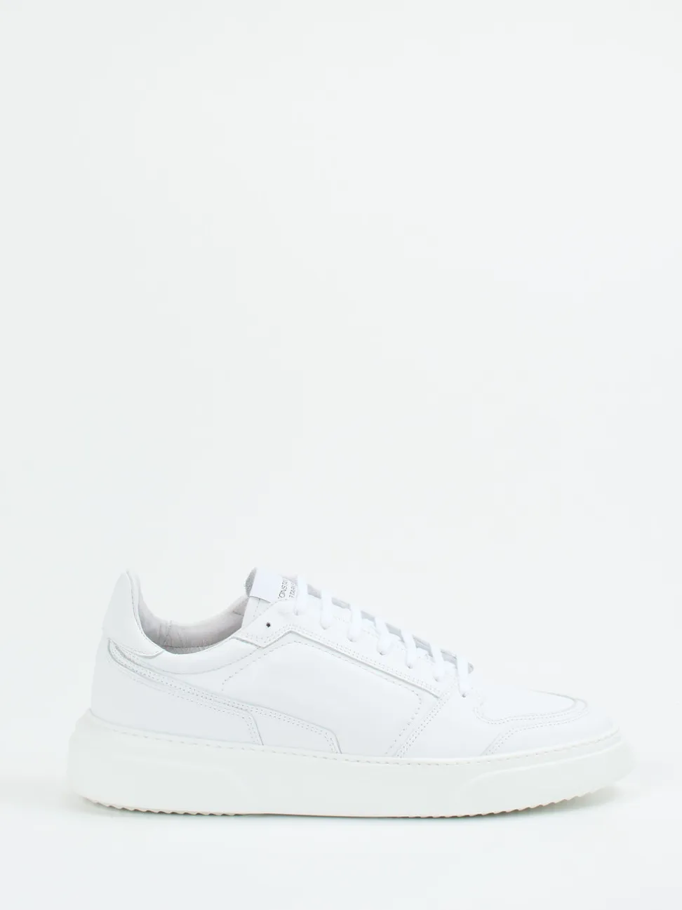 Konstantin Starke – Sneaker aus Kalbleder weiß
