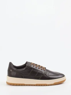 Konstantin Starke – Sneaker aus Kalbleder Dunkelbraun