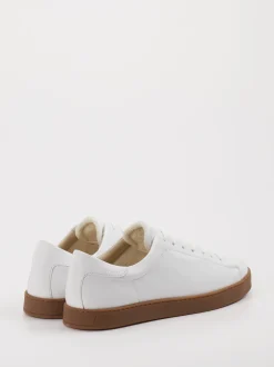 Konstantin Starke – Sneaker aus Kalbleder Weiß