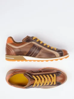Konstantin Starke – Sneaker aus Kalbleder braun