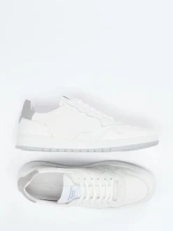 Konstantin Starke – Sneaker aus Kalbleder Offwhite