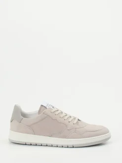 Konstantin Starke – Sneaker aus Veloursleder cremebeige