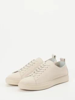 Konstantin Starke – Sneaker aus Veloursleder Beige