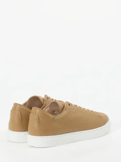 Konstantin Starke – Sneaker aus Kalbleder karamellfarben