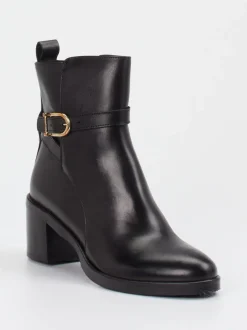 Konstantin Starke – Stiefeletten aus Kalbleder Schwarz