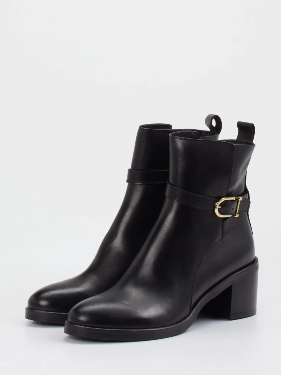 Konstantin Starke – Stiefeletten aus Kalbleder Schwarz