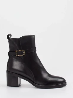 Konstantin Starke – Stiefeletten aus Kalbleder Schwarz