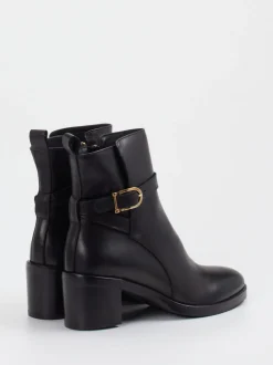 Konstantin Starke – Stiefeletten aus Kalbleder Schwarz