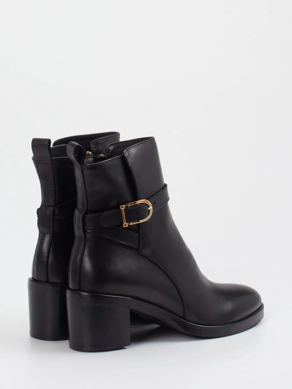 Konstantin Starke – Stiefeletten aus Kalbleder Schwarz