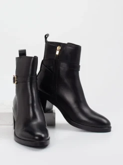 Konstantin Starke – Stiefeletten aus Kalbleder Schwarz
