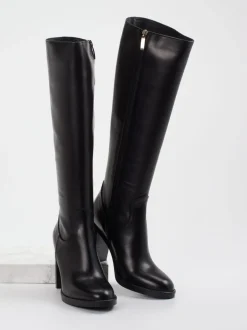 Konstantin Starke – Stiefel aus Kalbleder Schwarz