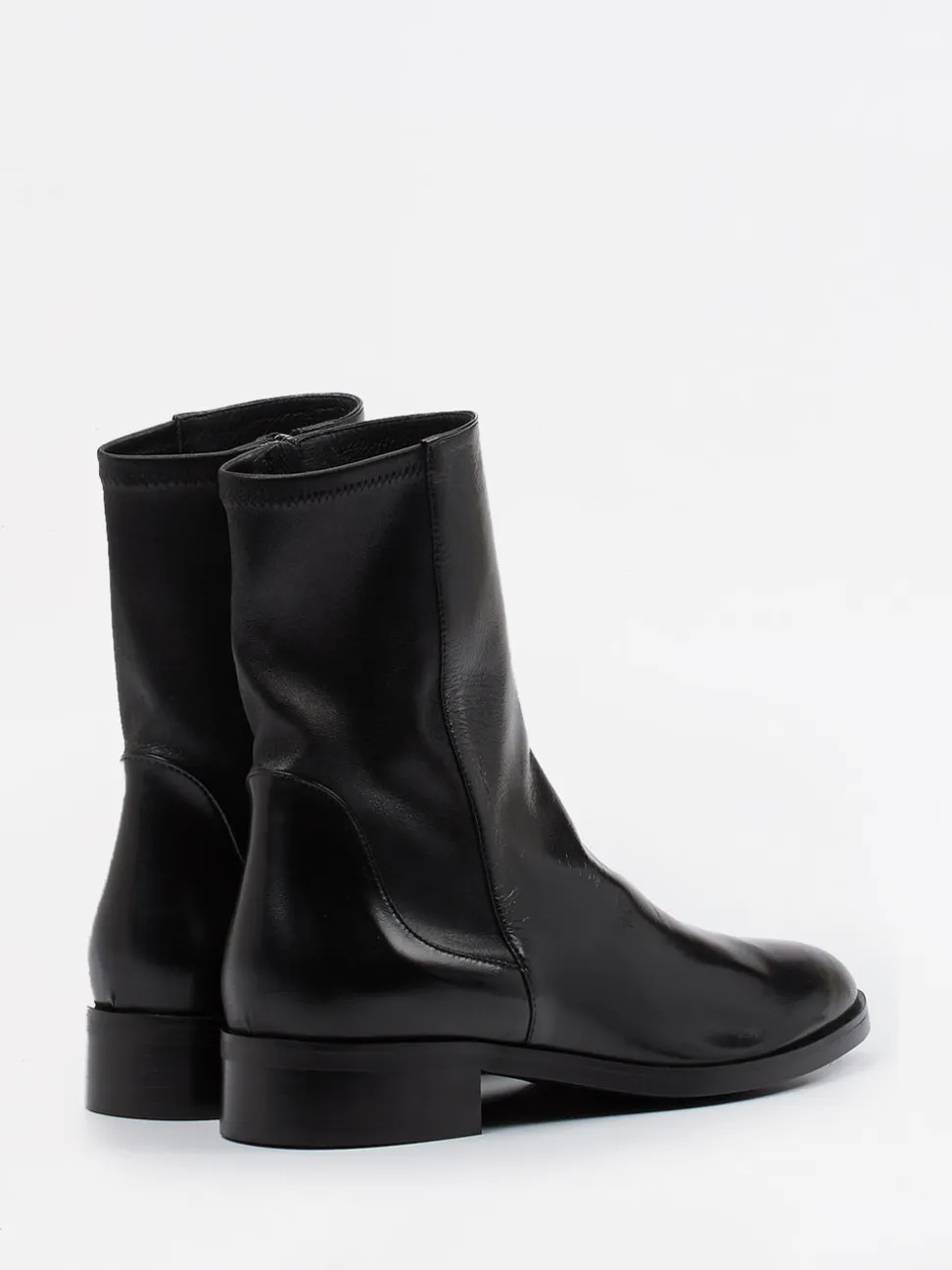 Konstantin Starke – Stiefeletten aus Lammleder schwarz