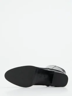 Konstantin Starke – Stiefeletten aus Lammleder schwarz